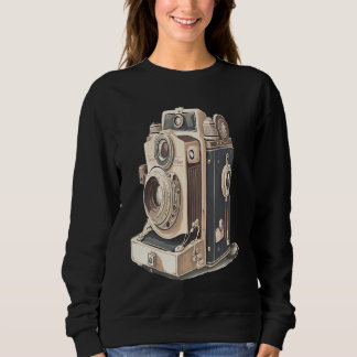 Vintage Camera Collectors Vintage Camera For Photo Sweatshirt