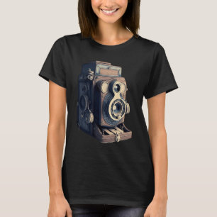 Vintage Camera Collectors Vintage Camera For Photo T-Shirt