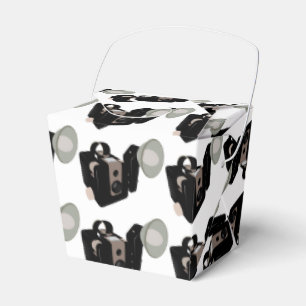 Vintage Camera drawing Favour Box