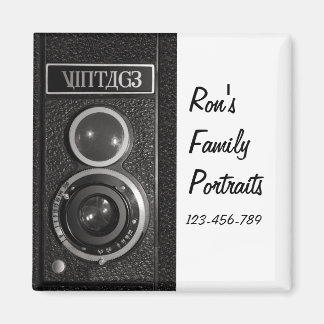 Vintage Camera Effect Magnet