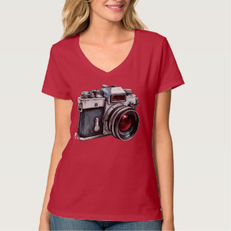 Vintage Camera Graphic T-Shirt – Retro Photography