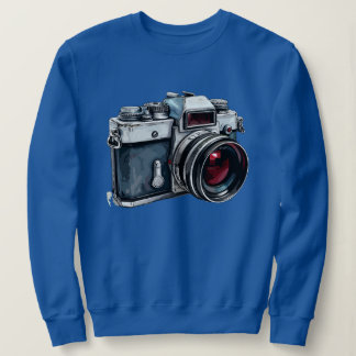 Vintage Camera Graphic T-Shirt – Retro Photography Sweatshirt