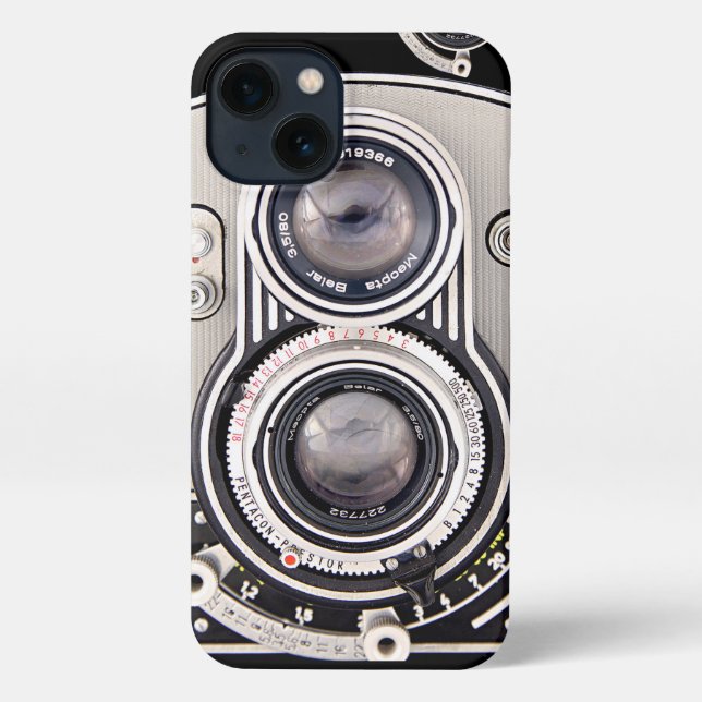 Vintage camera iPhone case (Back)