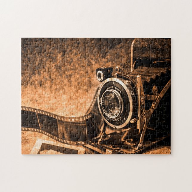 Vintage Camera Jigsaw Puzzle (Horizontal)
