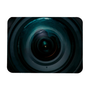 Vintage camera lens magnet