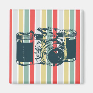 Vintage Camera Magnet