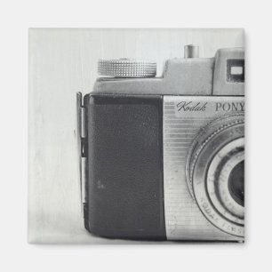 Vintage camera magnet