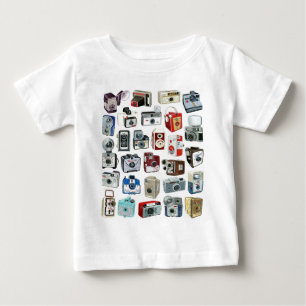 Vintage Camera Montage Baby T-Shirt