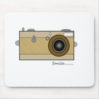Vintage Camera Mouse Mat