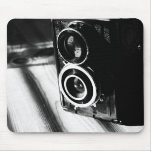 Vintage Camera Mouse Mat