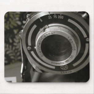 Vintage Camera Mouse Mat