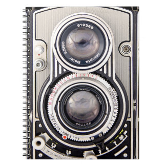 Vintage camera notebook