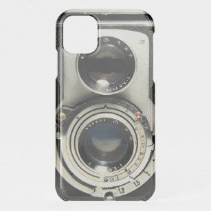 Vintage Camera Pattern - Old Fashion Antique Look iPhone 11 Case
