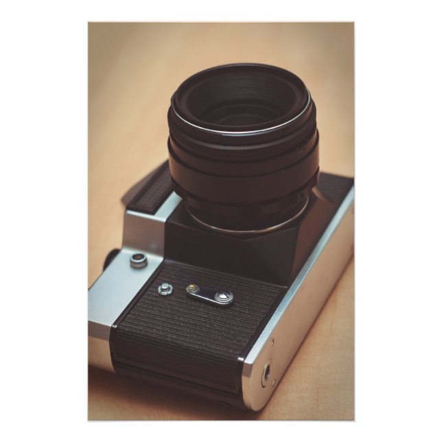 Vintage camera photo print (Front)