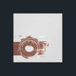 Vintage Camera Photographer Art Canvas Print<br><div class="desc">Display this Vintage,  retro camera in your home gallery for a chic modern piece. Featuring a classic professional handheld film camera.</div>
