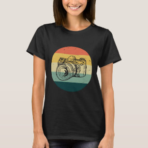 Vintage Camera Photographer Photography Gifts Retr T-Shirt