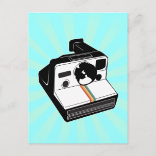 Vintage Camera Postcard