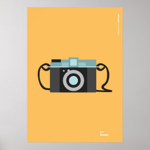 Vintage Camera Poster