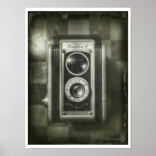 Vintage Camera Poster (Front)