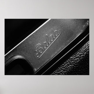 Vintage Camera Poster