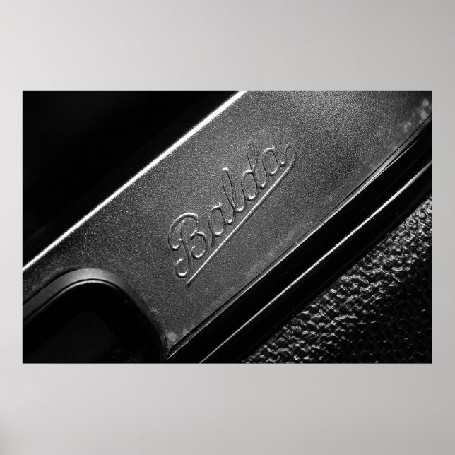 Vintage Camera Poster (Front)