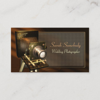 Vintage Camera Profile Card