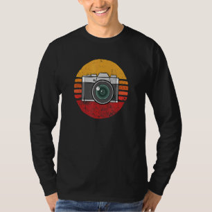 Vintage Camera Retro Photography Photographer T-Shirt
