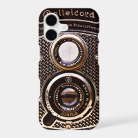 Vintage camera rolleicord art deco