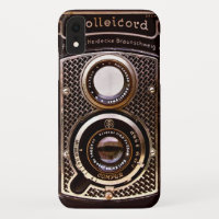 Vintage camera rolleicord art deco