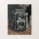 Vintage Camera Rolleiflex Retro Antique Photo Jigsaw Puzzle<br><div class="desc">Vintage Camera Rolleiflex Retro Antique Photo jigsaw puzzle</div>