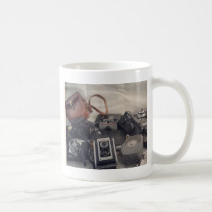 Vintage Camera Still Life Coffee Mug
