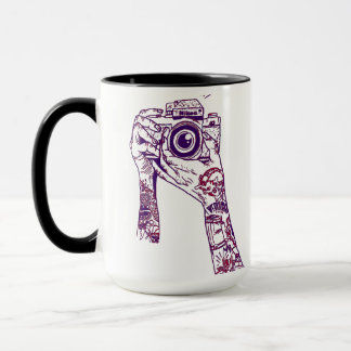 Vintage Camera & Tattoos Mug