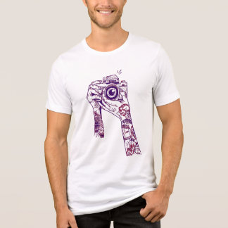 Vintage Camera & Tattoos Tri-Blend Shirt
