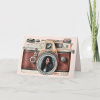 Vintage Camera with Photo