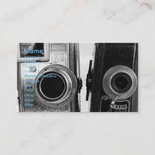 Vintage Cameras Business Card