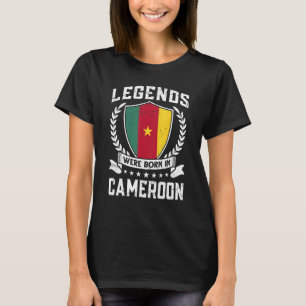Vintage Cameroonian Flag Cameroon T-Shirt