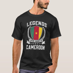 Vintage Cameroonian Flag Cameroon T-Shirt