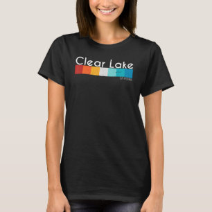Vintage Camp Clear Lake Ca California Women Men So T-Shirt