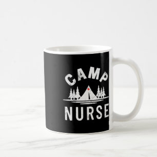 Vintage Camp Nurse Outdoor Summer Camping Coffee Mug