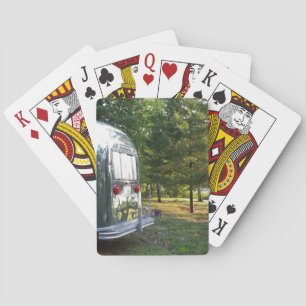 Vintage Camper Tin Can Shiny RV Trailer Deck Cards