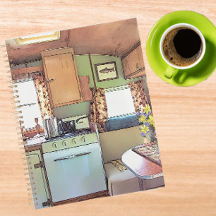 Vintage Camper Travel Trailer Kitchen Planner