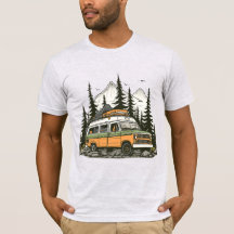 Vintage Camper Van Road Trip Tee: The Perfect Gift