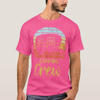 Vintage Camping Camping Crew Funny Matching Camp T-Shirt