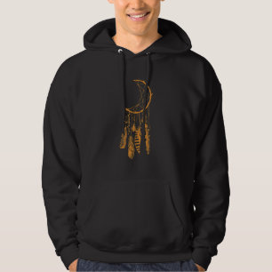 Vintage Camping Trip Dream Catcher Pine Trees Teep Hoodie