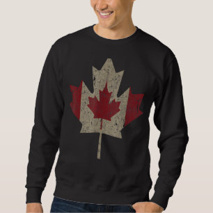 Vintage Canada Flag Maple Leaf Canadian Pride Sweatshirt