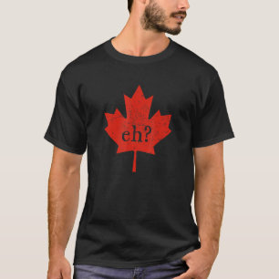 Vintage Canada Maple Leaf Eh Canadian Roots T-Shirt