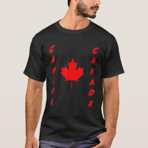 Vintage Canada Maple Leaf Proud Canadian T-Shirt