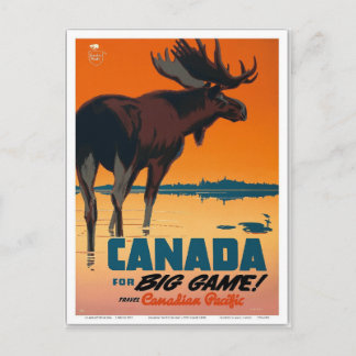 Vintage Canada Travel Retro Postcard