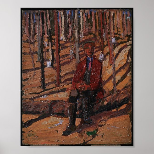 Vintage Canadian Painting Tom Thomson Sugar Bush Poster (Front)