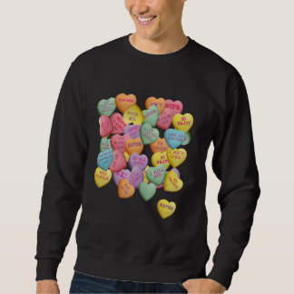 Vintage Candy Conversation Hearts for Anti Valenti Sweatshirt